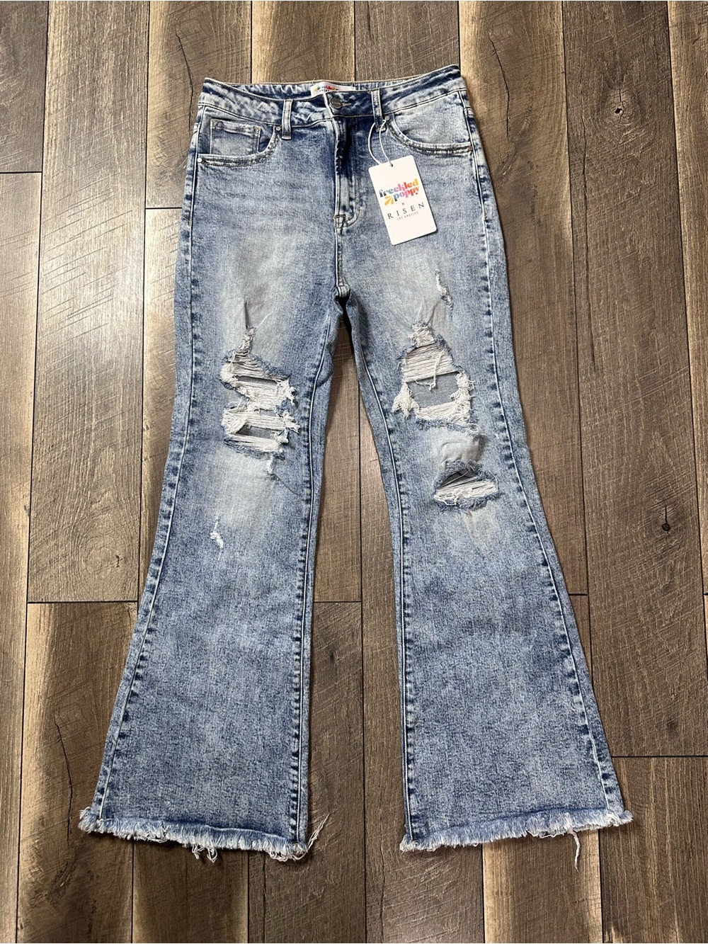 Freckled Poppy x Risen Flare Jeans